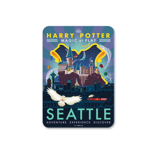 Magic At Play Seattle Magnet