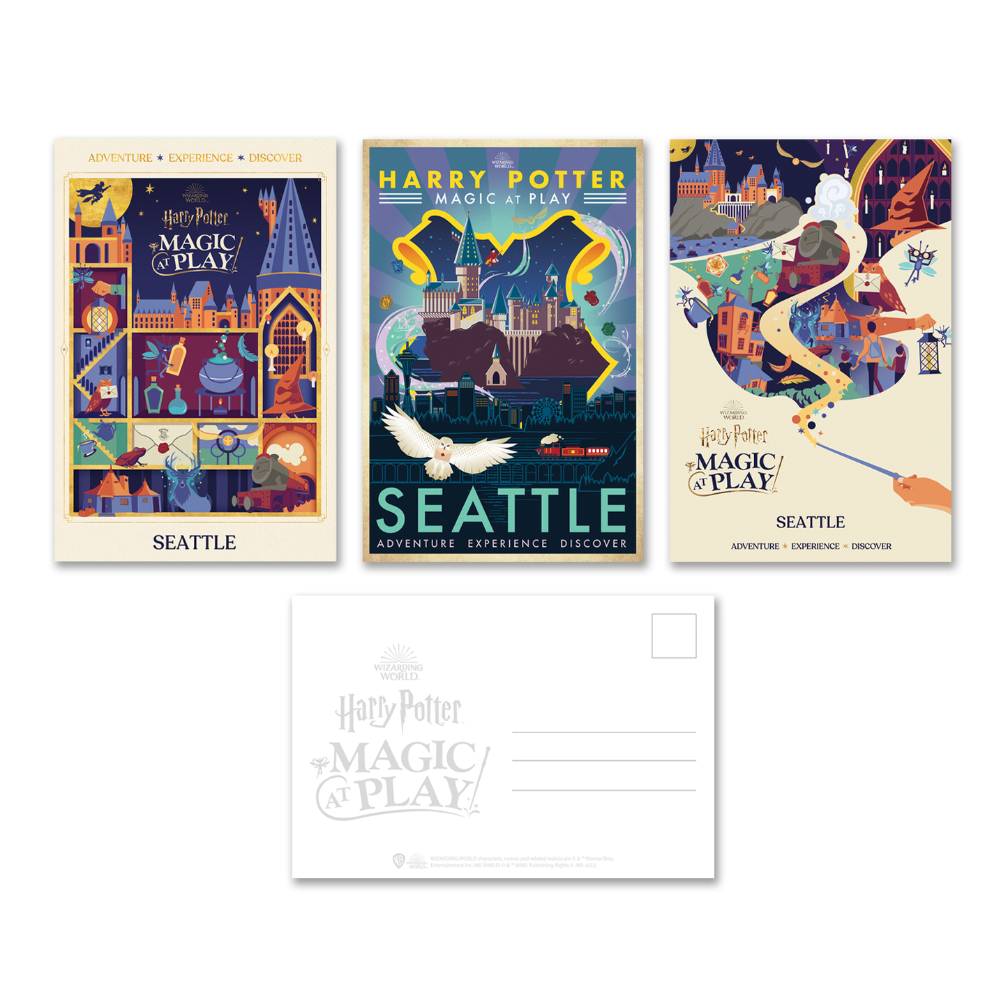 Magic At Play Seattle Postcard Set